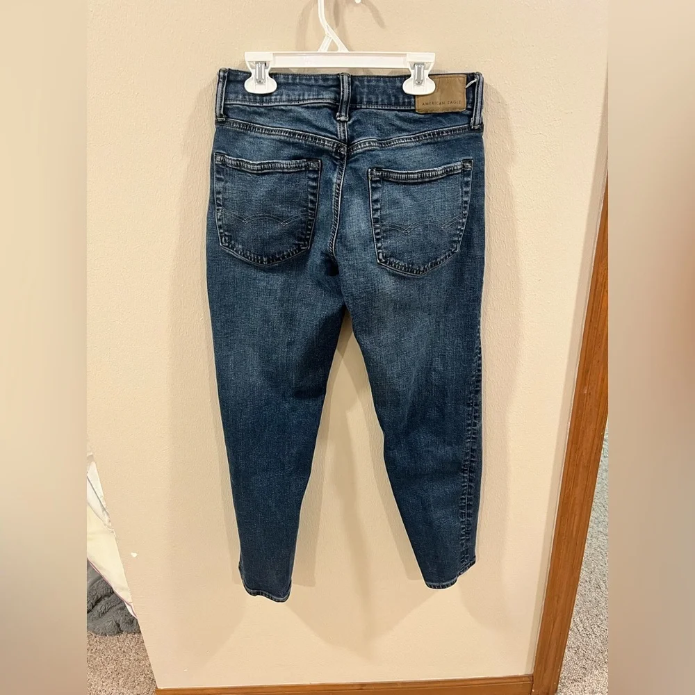 American Eagle Men’s Airflex+ Skinny Jeans Blue Wash 26x28 - Picture 2 of 10